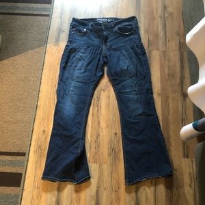 American eagle size 14 artist flare jeans